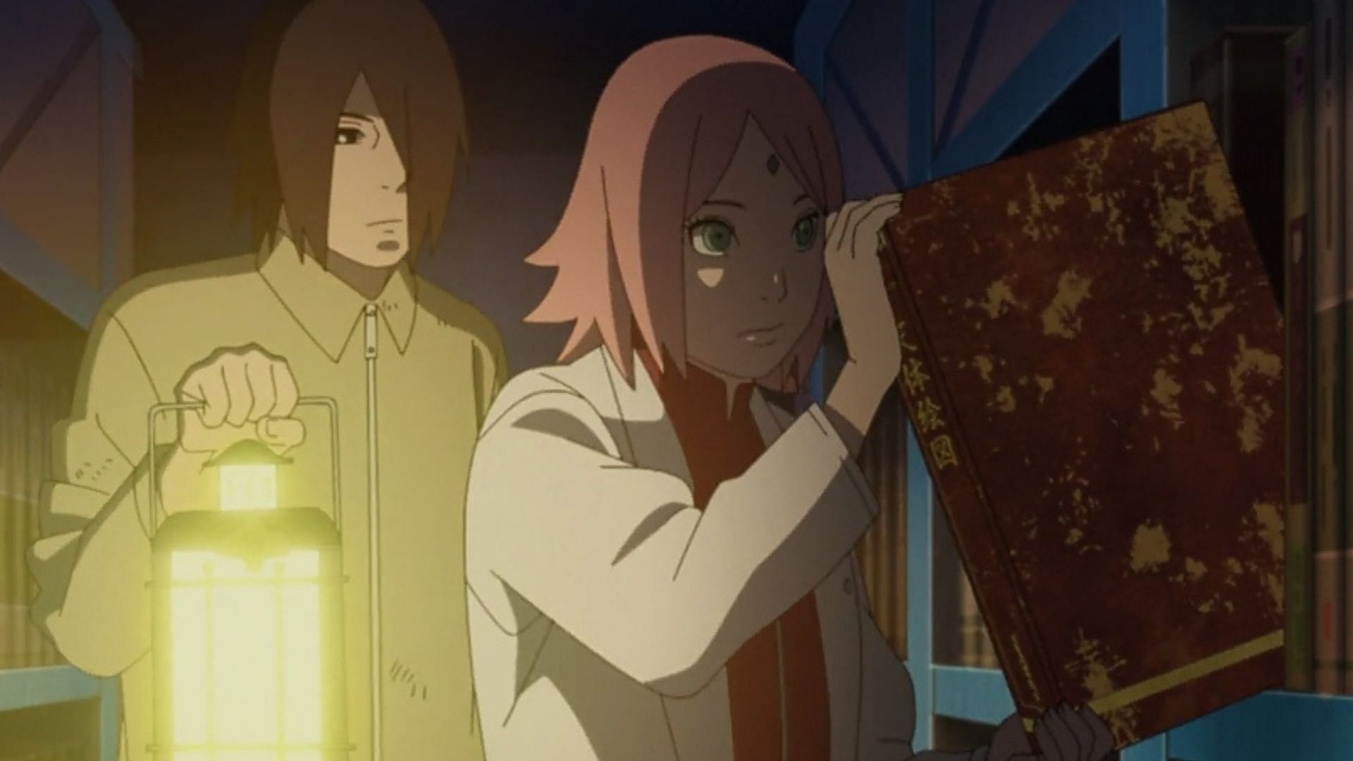 Sasuke and Sakura (Image via Studio Pierrot)